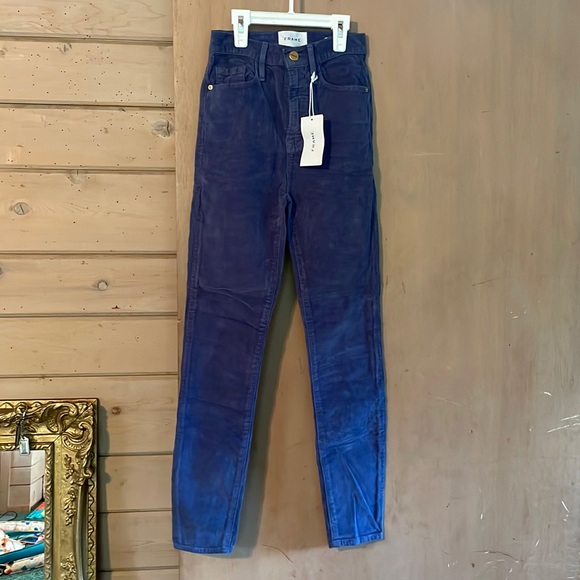 NWT Frame corduroy skinny jeans